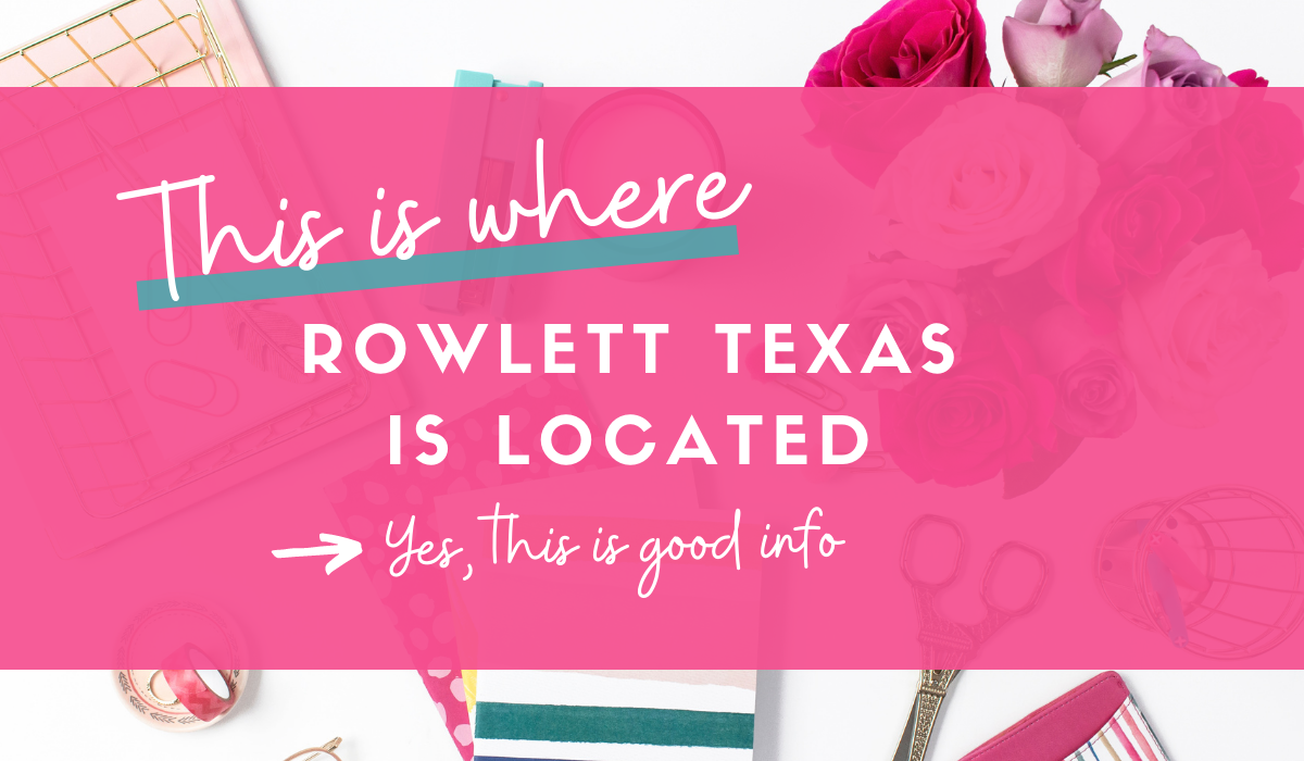 where is Rowlett Texas located